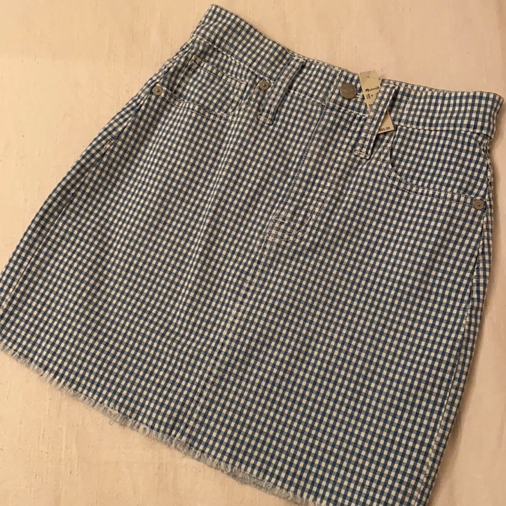 Madewell Stretch-Straight Mini Skirt